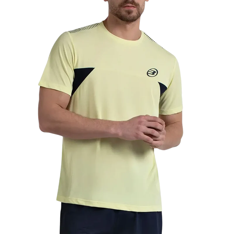 Camiseta Bullpadel Crase Amarillo 2026