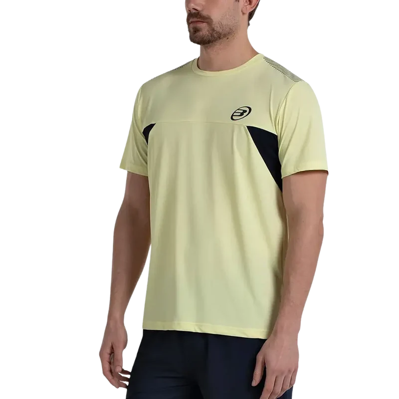 Camiseta Bullpadel Crase Amarillo 2026