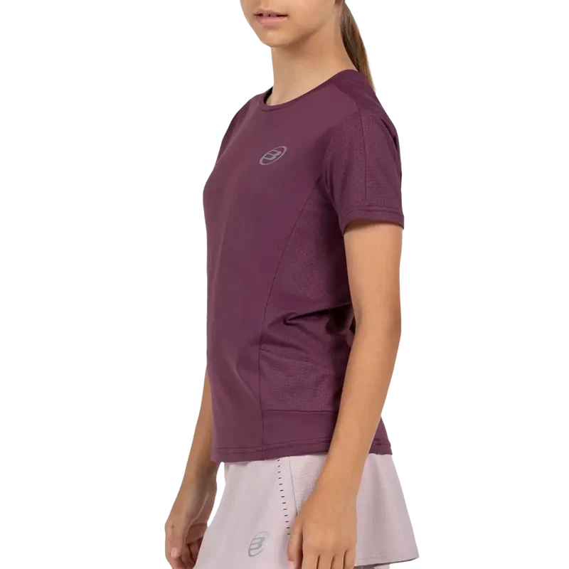 Camiseta Bullpadel Omur Mujer Ciruela 2026