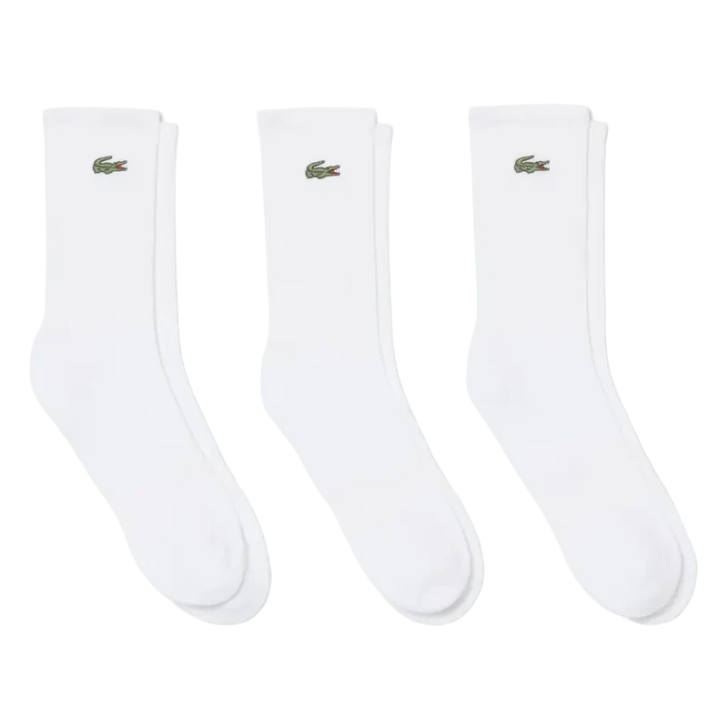 Calcetines Lacoste Algodón Canalé (Pack x3) 2026