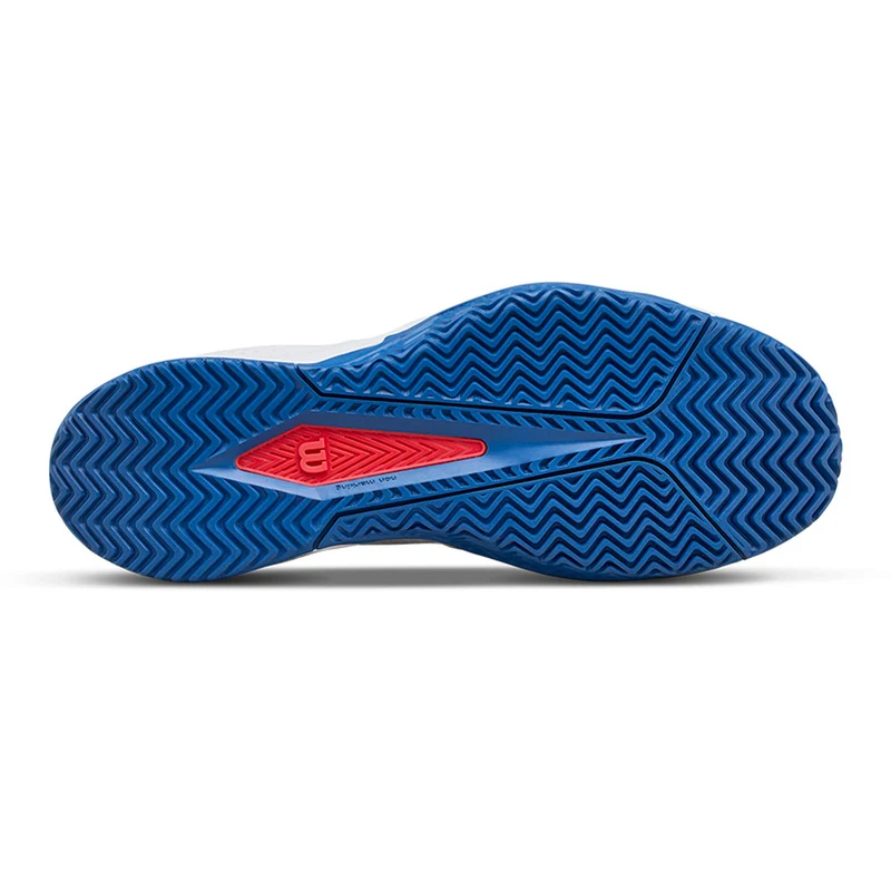 WILSON RUSH PRO LITE White/Blue FW25 (Zapatillas)