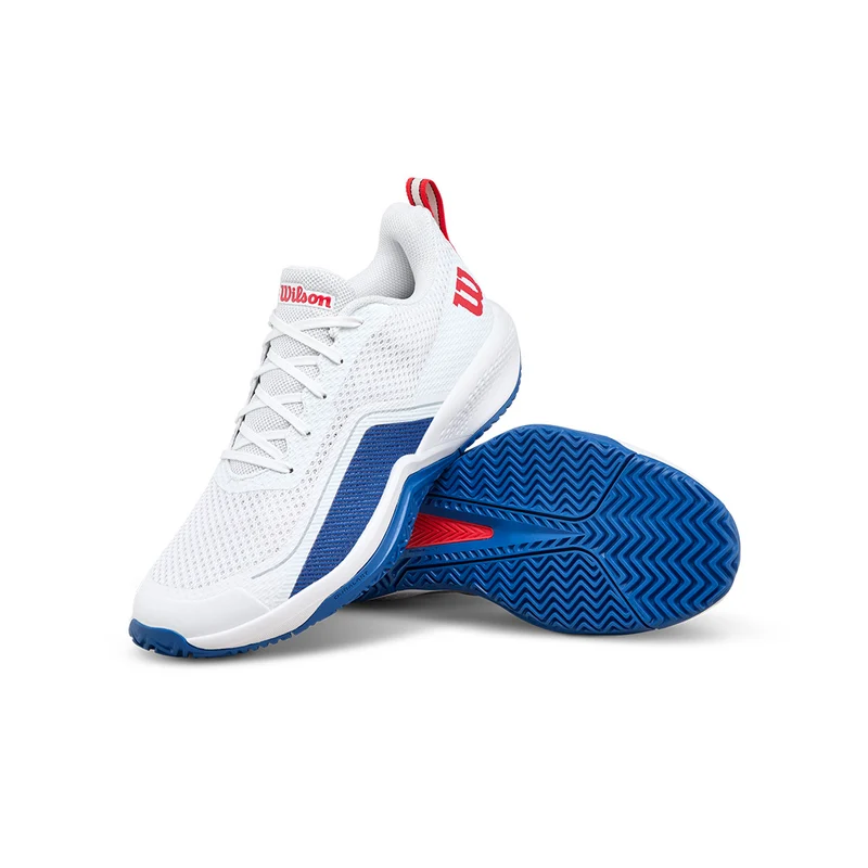 WILSON RUSH PRO LITE White/Blue FW25 (Zapatillas)