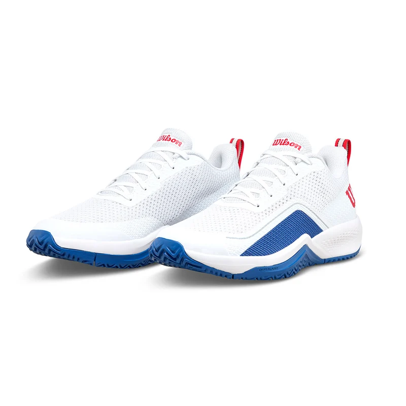 WILSON RUSH PRO LITE White/Blue FW25 (Zapatillas)
