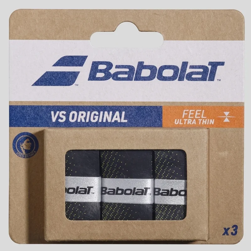 Babolat VS Original Overgrip Negro Amarillo