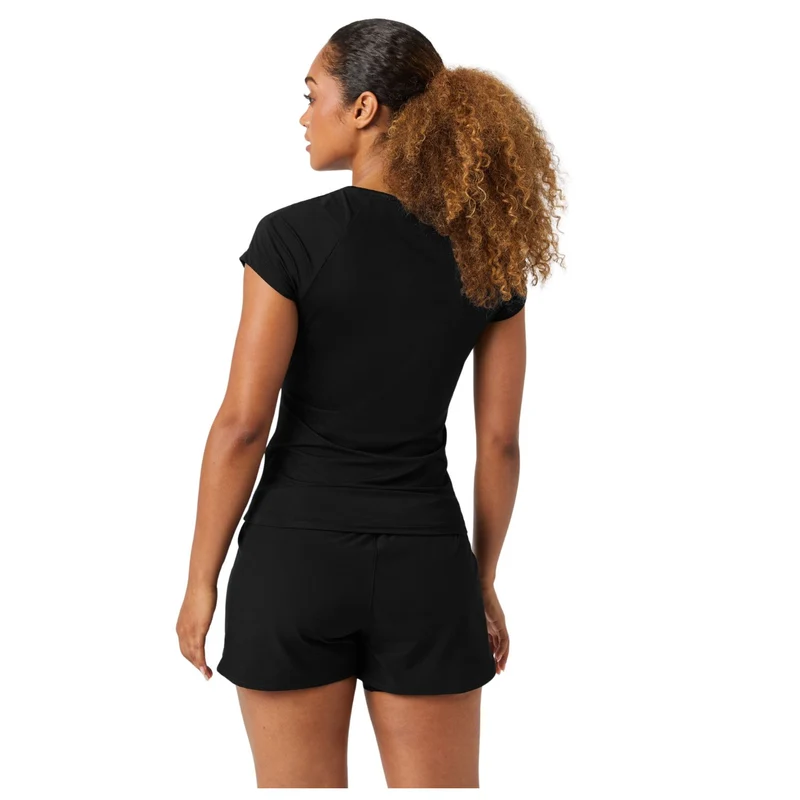 Björn Borg Ace V-neck T-shirt Black Beauty