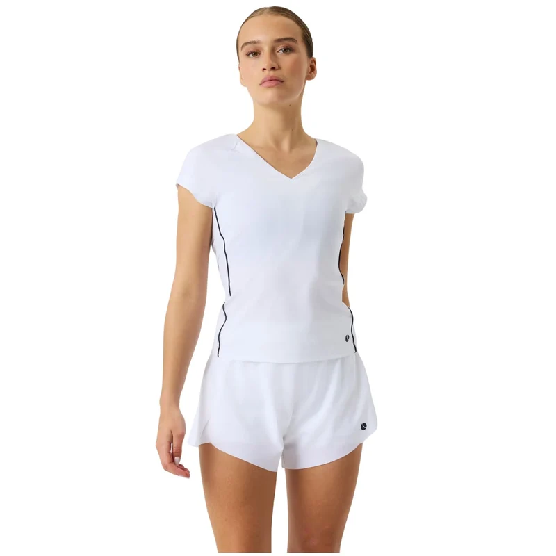 Björn Borg Ace V-neck Brilliant White Set W