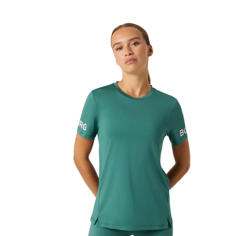 Björn Borg T-shirt Dames Mallard Green