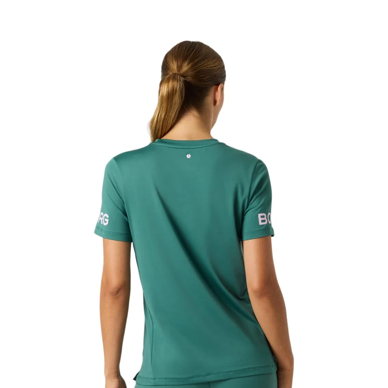 Björn Borg T-shirt Dames Mallard Green
