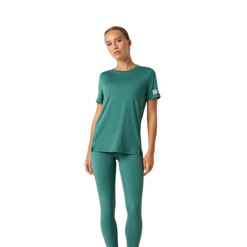 Björn Borg T-shirt Dames Mallard Green