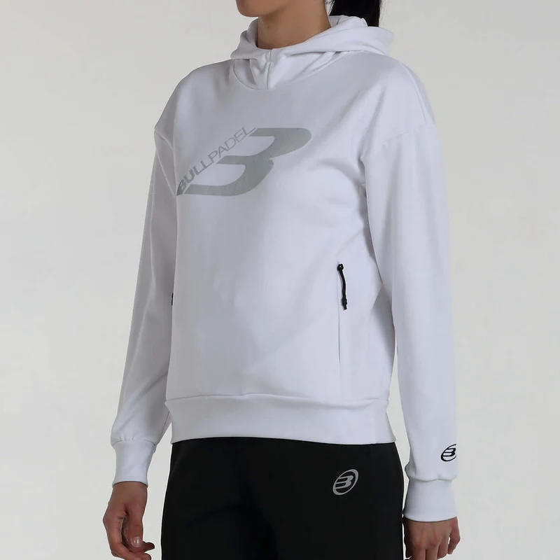Bullpadel Hoodie INCOE Damen Weiß