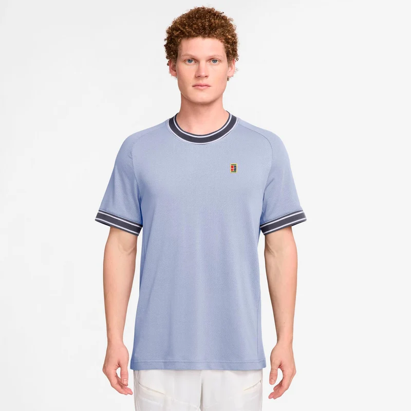 Court Heritage T-Shirt Herren - blaugrau