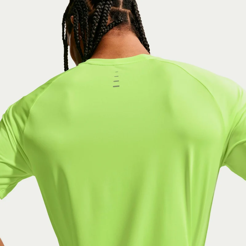 Stride Laufshirt Herren - neongelb, silber