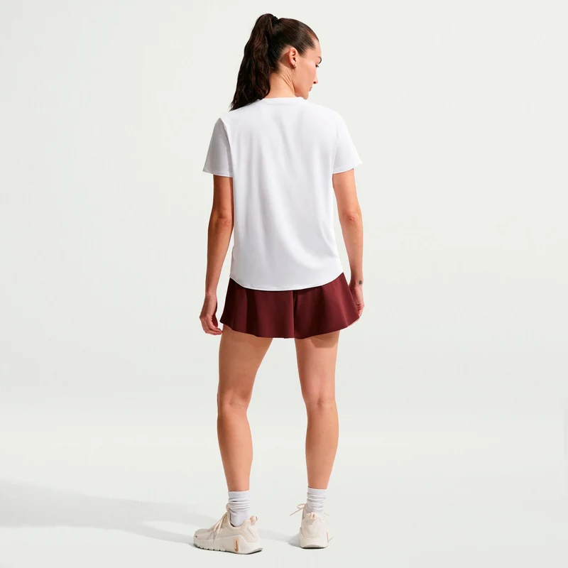 One Dri-Fit T-Shirt Damen - weiß, schwarz