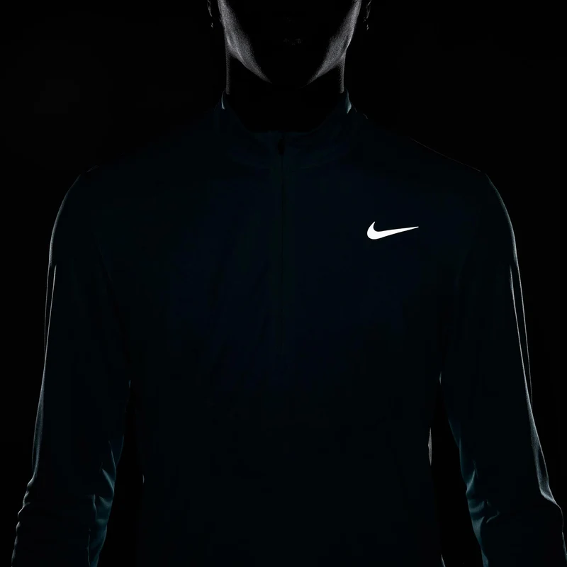 Pacer Half-Zip Laufshirt Herren - türkis