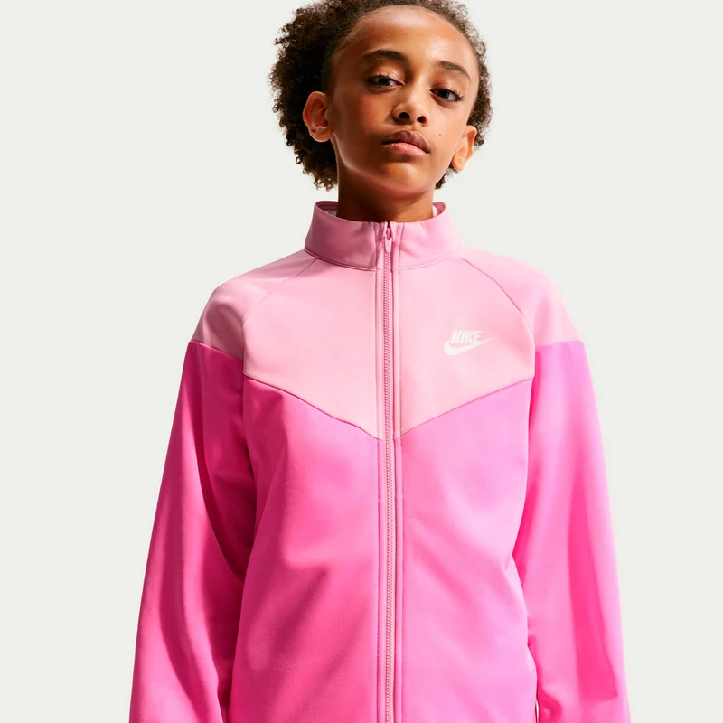 Dri-Fit Full-Zip Trainingsanzug Kinder - pink, rosa