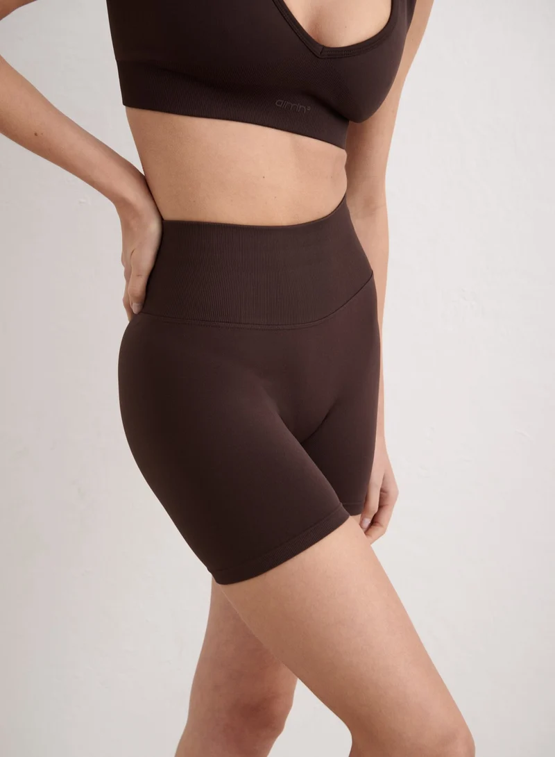 Chocolate Shape Seamless Hotpants