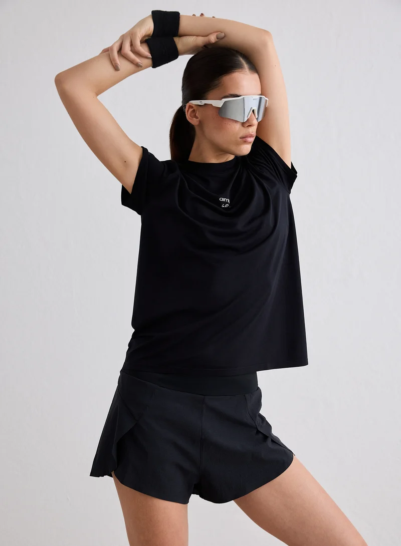 Black Running Shorts