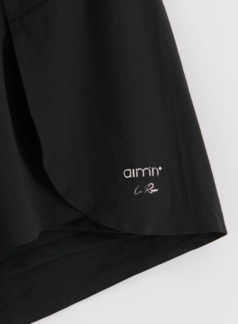Black Running Shorts