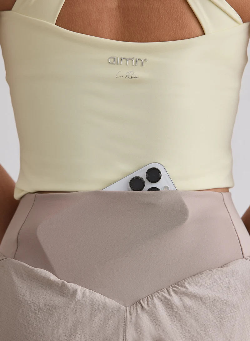 Dark Clay Running Shorts