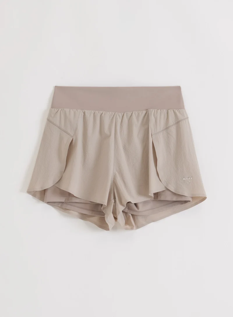 Dark Clay Running Shorts