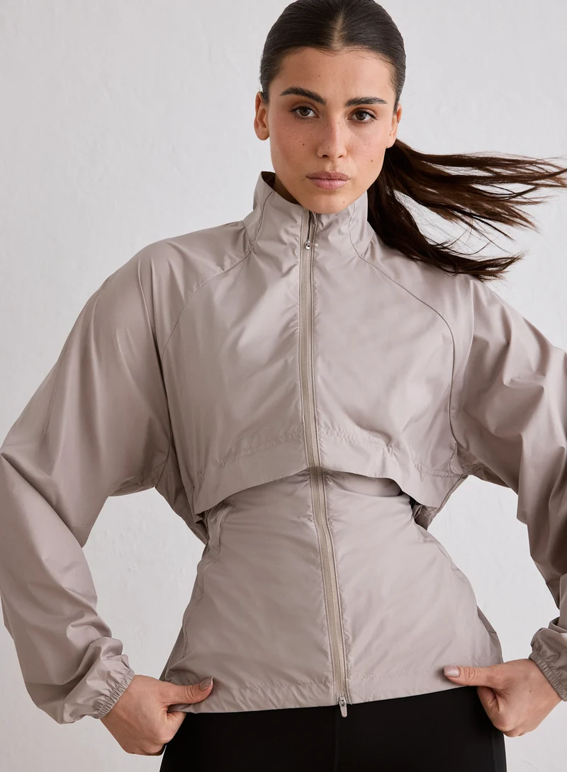 Dark Clay Running Jacket