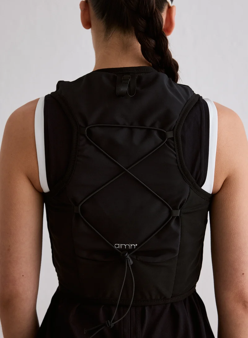 Black Running Vest