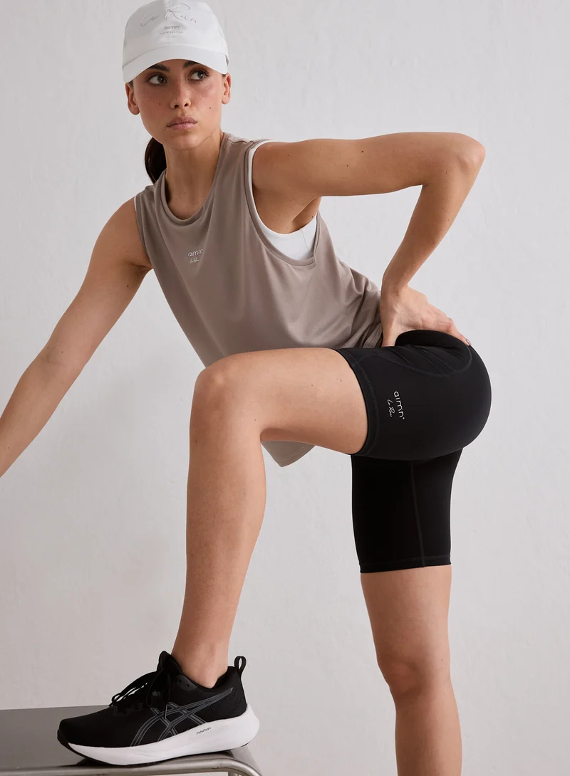 Black Running Biker Shorts
