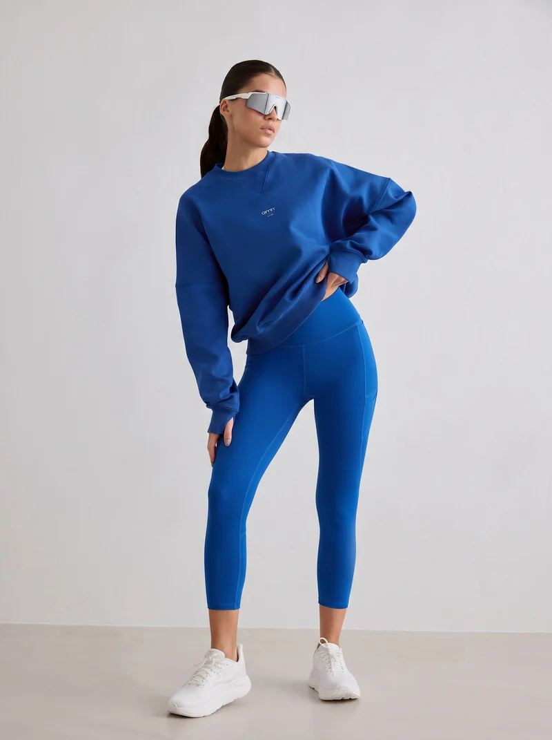 Azure Running Tights 7/8