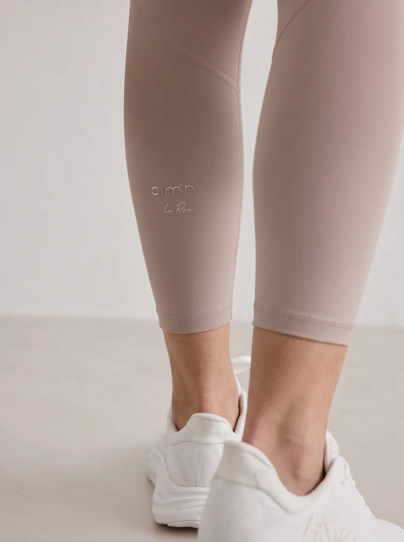 Dark Clay Running Tights 7/8