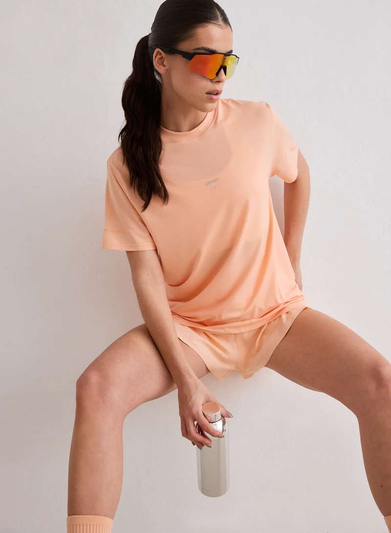 Peach Le Run Seamless Running T-shirt