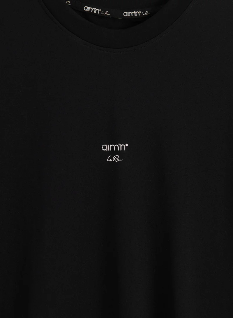 Black Le Run Seamless Running T-shirt