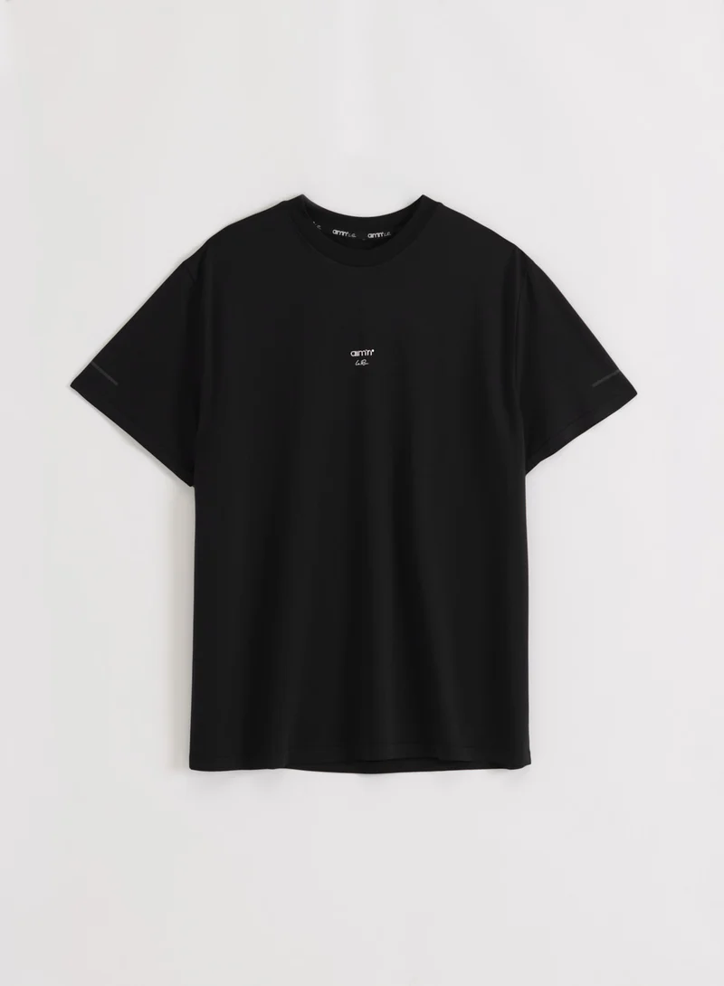 Black Le Run Seamless Running T-shirt