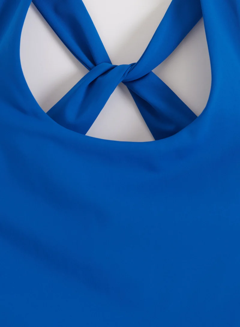 Azure Lunar Running Singlet