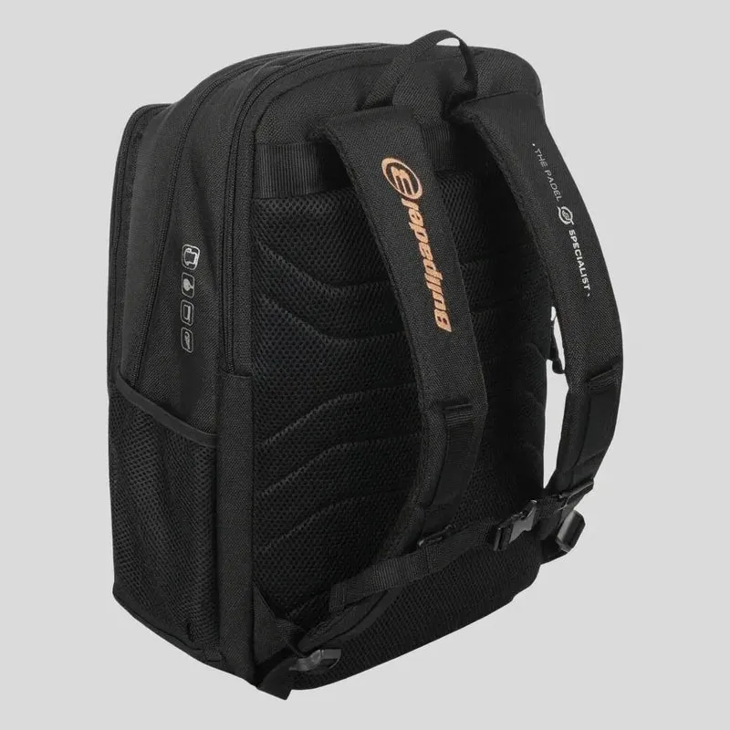 Bullpadel Juan Tello Vertex Rucksack BPM25007 Schwarz