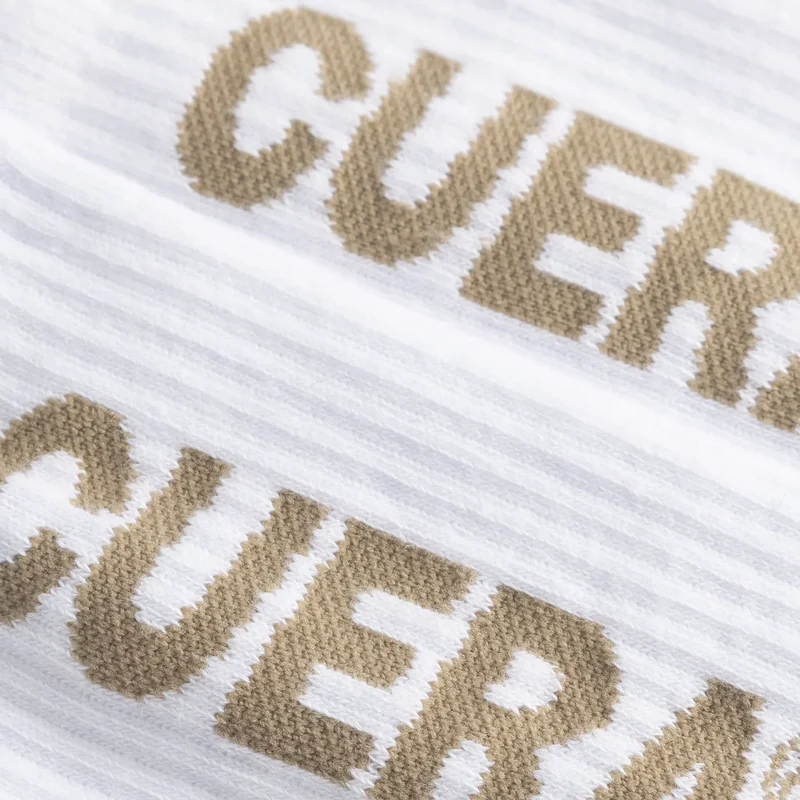 Cuera Padel Socks (2-pack, White/Walnut)