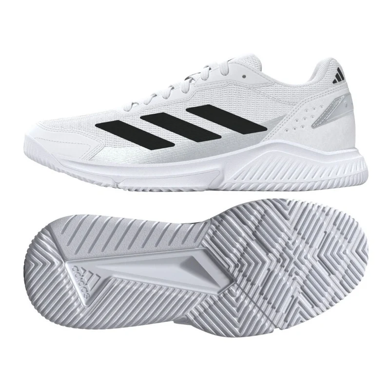 Adidas Courtquick Men Padel Shoes (White/Black)