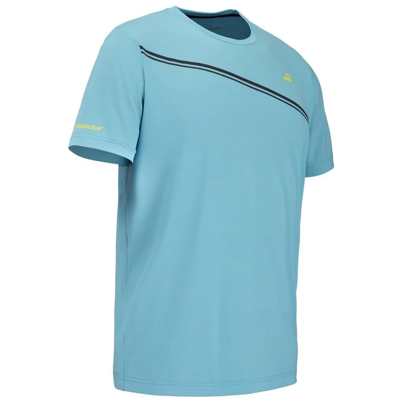 Babolat Compete Crew Neck Tee (Scuba Blue)