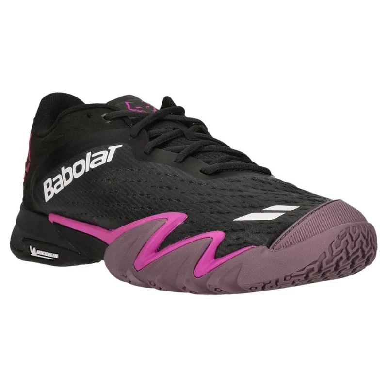 Babolat Premura 3 Men Juan Lebron Padel Shoes (Black/Plum)
