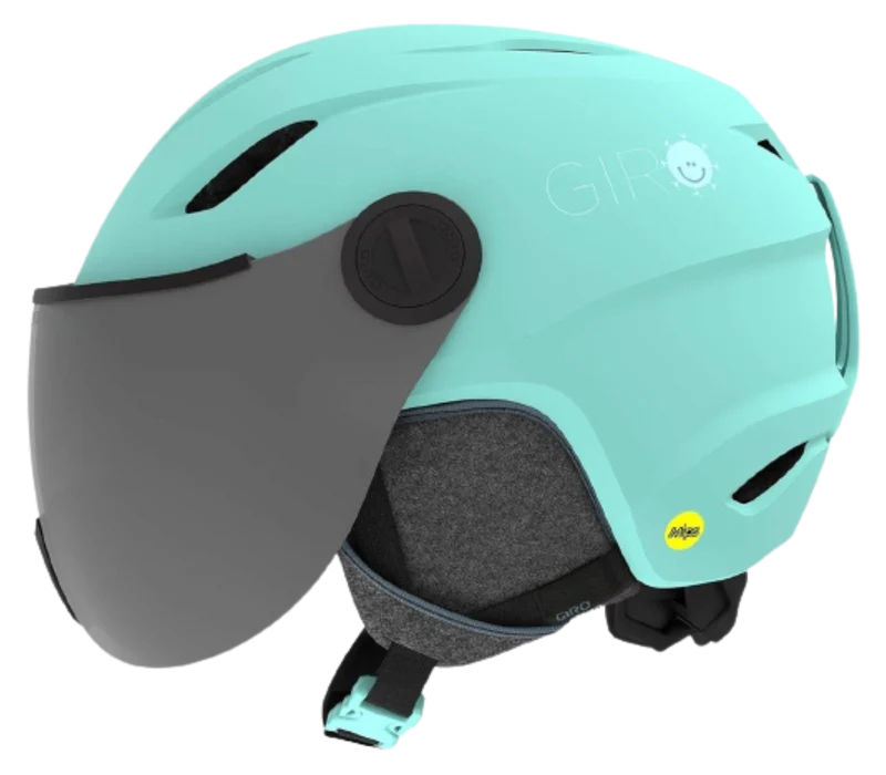 Giro BUZZ MIPS Skihelm mate cool breeze Gr. XS (48,5-52 cm) Kinder