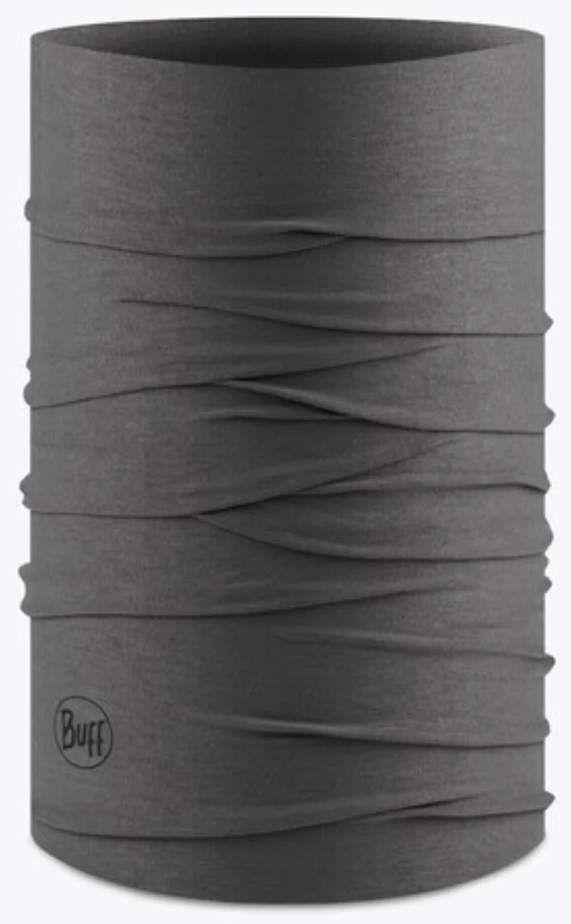 Buff ORIGINAL ECOSTRECH MULTIFUNKTIONSTUCH für Erwachsene solid grey Gr. One Size