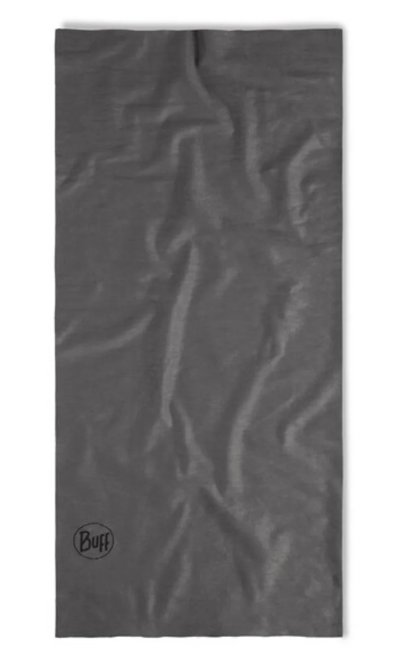 Buff ORIGINAL ECOSTRECH MULTIFUNKTIONSTUCH für Erwachsene solid grey Gr. One Size