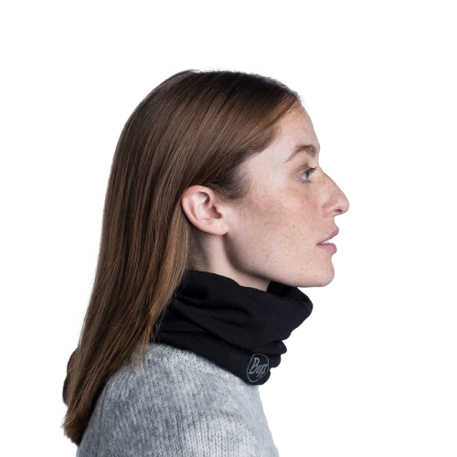 Buff MERINO MIDWEIGHT MULTIFUNKTIONSTUCH für Erwachsene solid black Gr. One Size