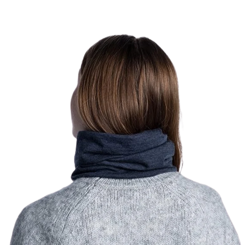 Buff MERINO LIGHTWEIGHT MULTIFUNKTIONSTUCH für Erwachsene solid denim Gr. One Size
