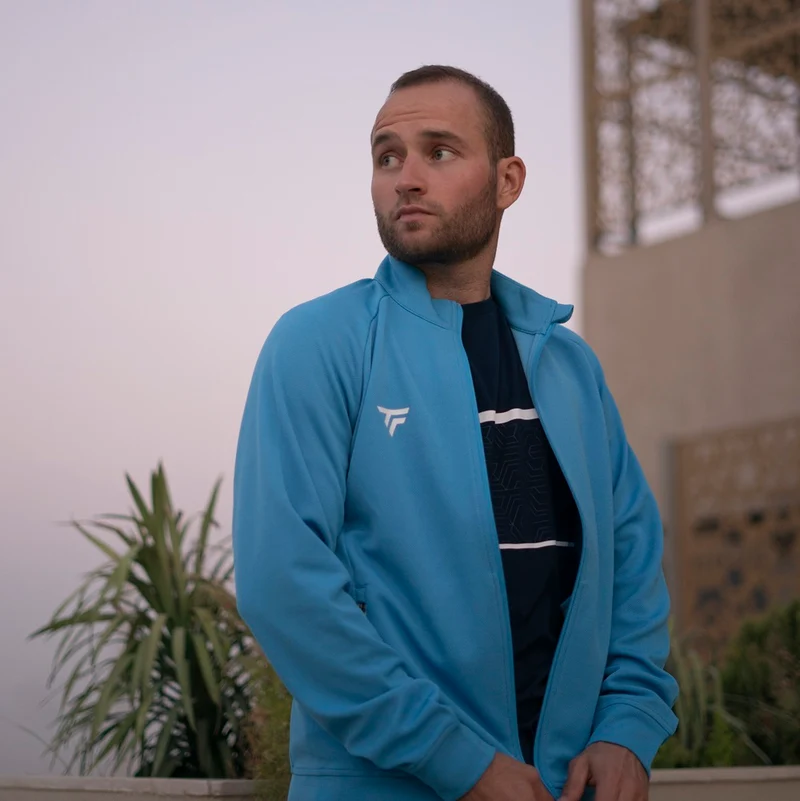 TEAM JACKET AZUR HOMME