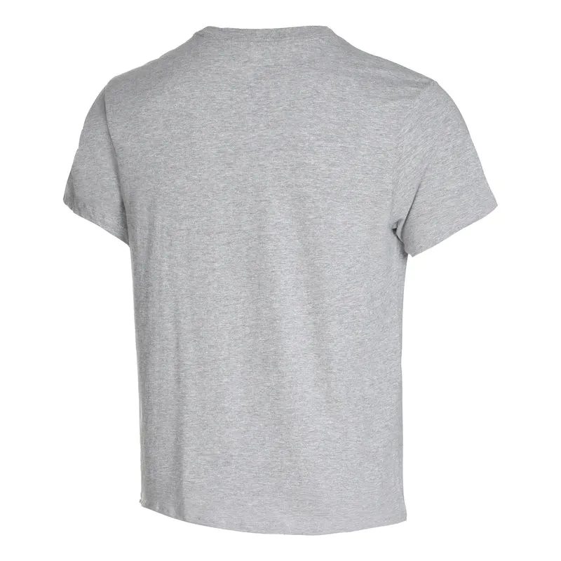 Icon swoosh T-Shirt Herren-hellgrau, weiß