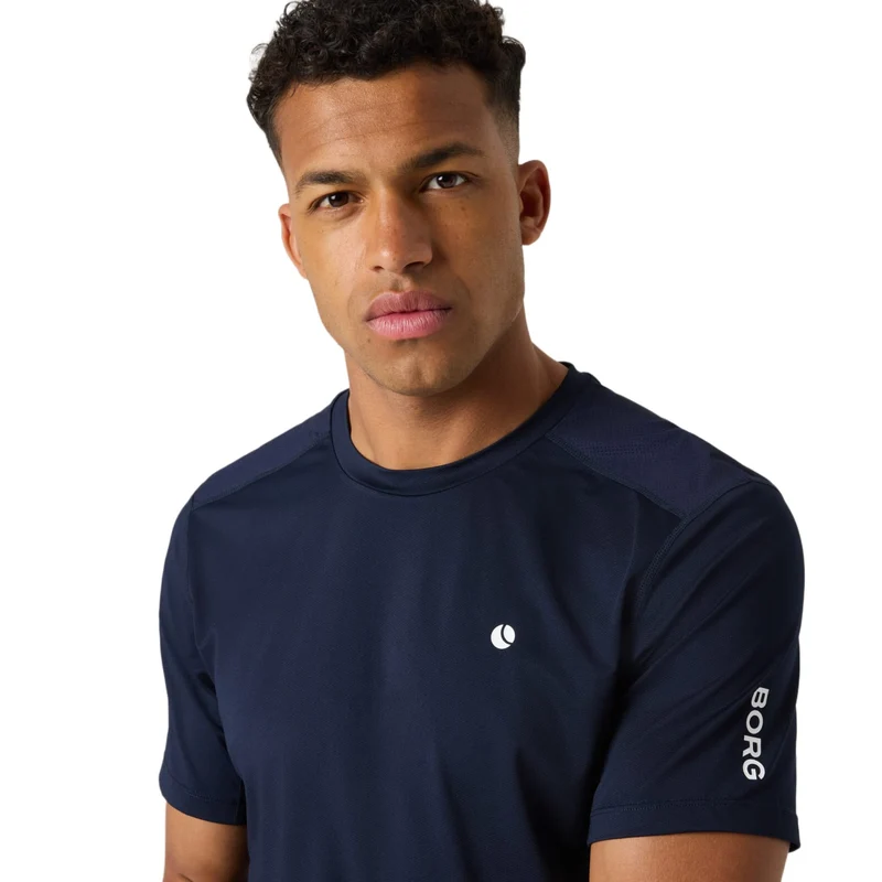 Björn Borg Ace Mesh Panel T-shirt Night Sky