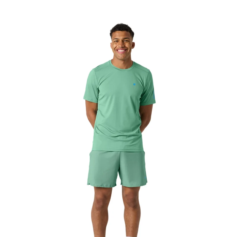 Björn Borg Ace Mesh Panel T-shirt Malachite Green