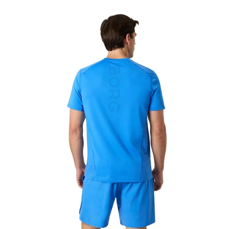 Björn Borg Ace Mesh Panel T-shirt Palace Blue