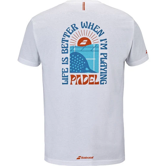 Babolat Perf Cotton T-Shirt 2026 White