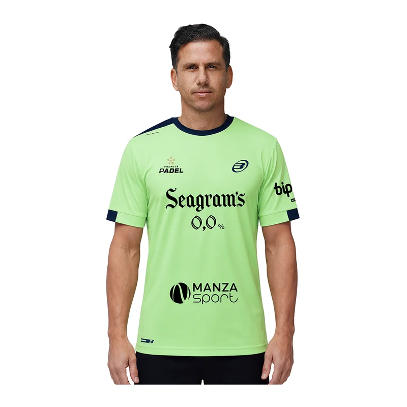 BULLPADEL MANANU Verde 2026 PAQUITO NAVARRO (Camiseta Oficial)